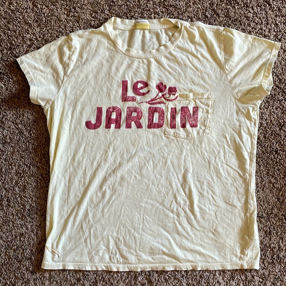 Mother Brand Le Jardin Graphic Tee